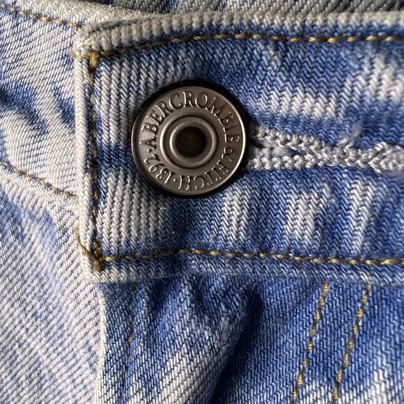 Abercrombie & Fitch Jeans Womens Size 27/4 The Loose High Rise Curve Love - Picture 6 of 16